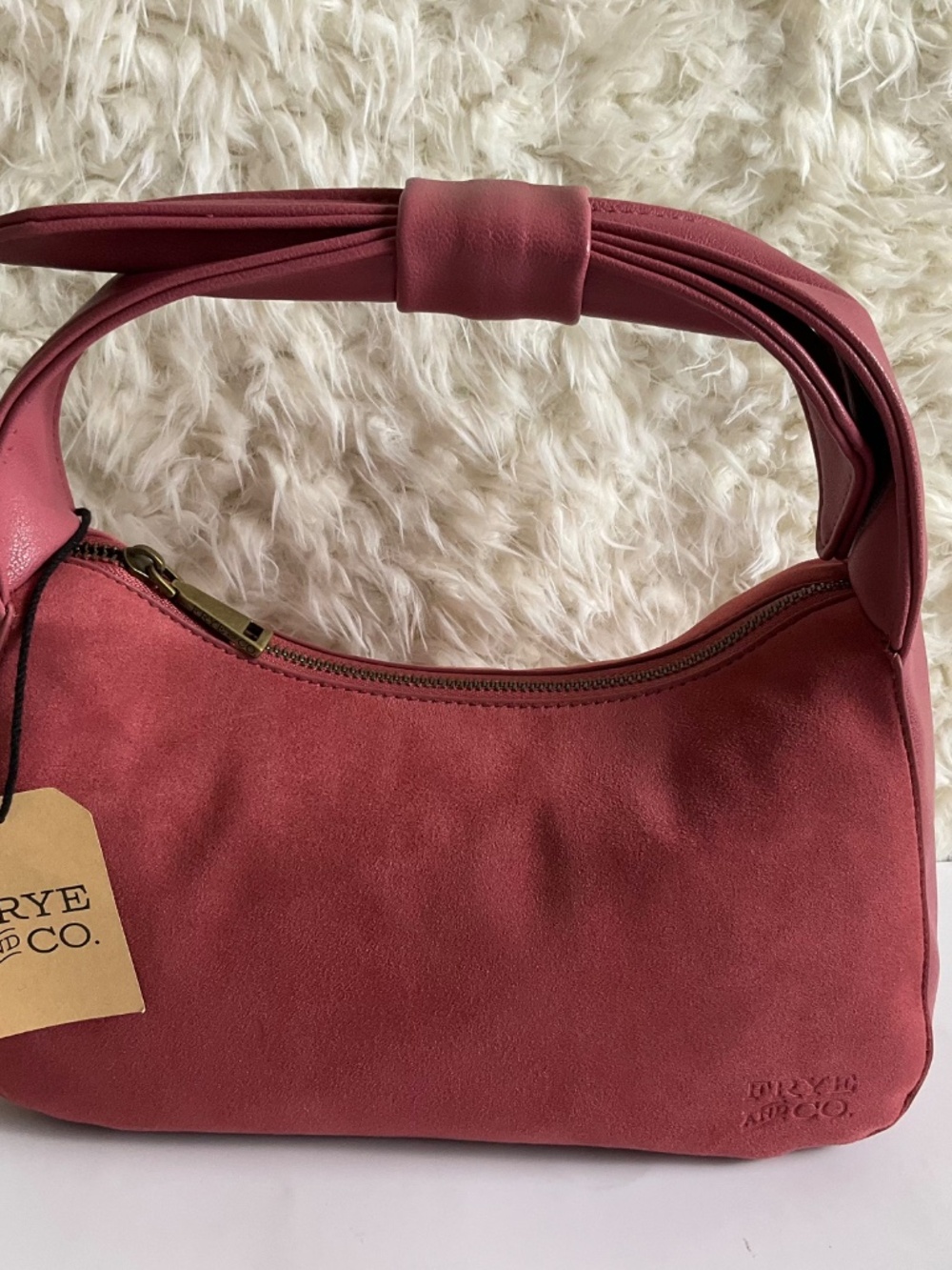 FRYE AND CO. FRANNY SATCHEL HOBO SHOULDER BAG~NEW WITH TAGS! - Picture 3 of 7